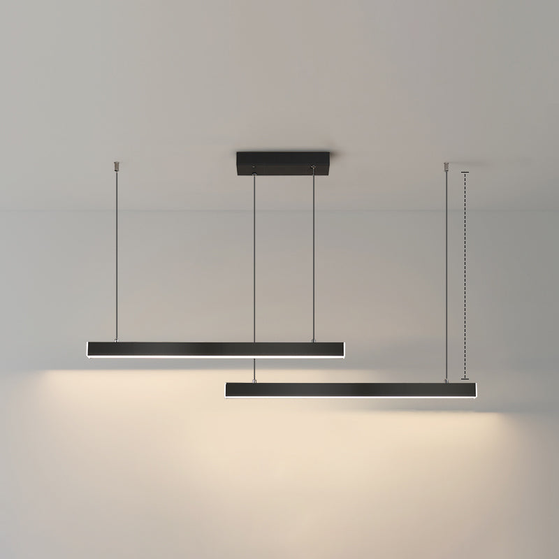 Linear Island Pendant LED New Modern Ceiling Pendant Light for Dining Room