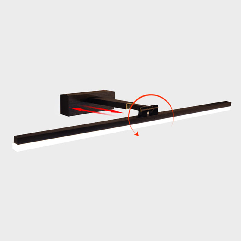 Linear Vanity Wall Lights Vintage Simplicity Acrylic Wall Sconce for Bathroom