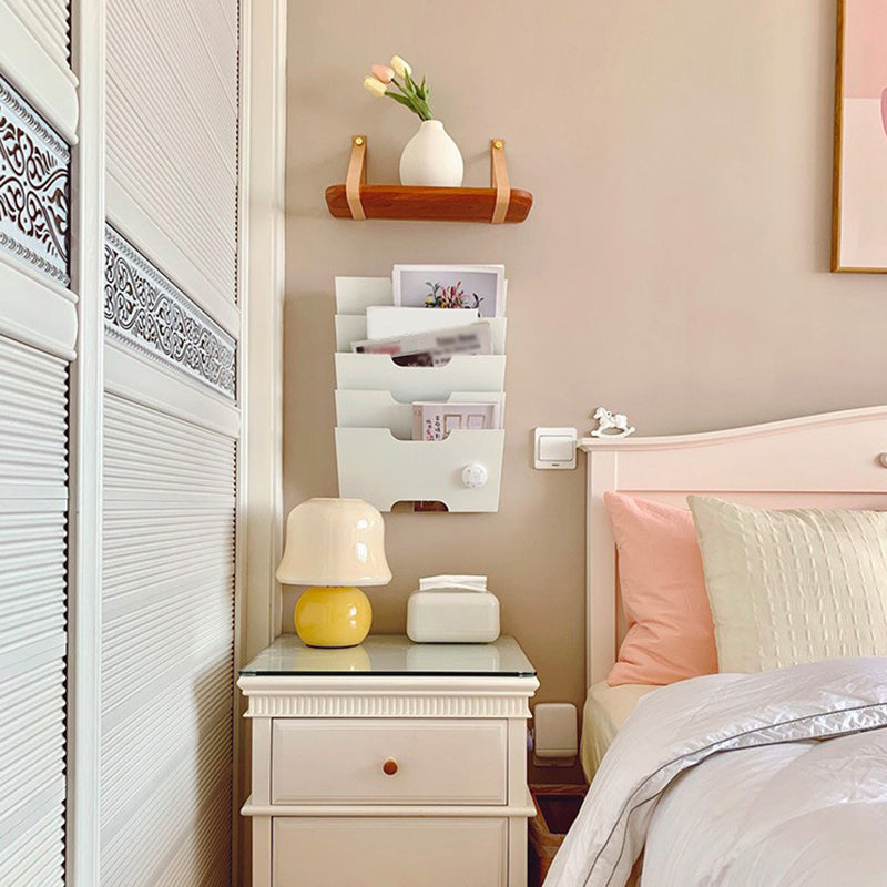 Mushroom Shaped Table Light Nordic Glass 1-Bulb Living Room Night Lamp in Yellow