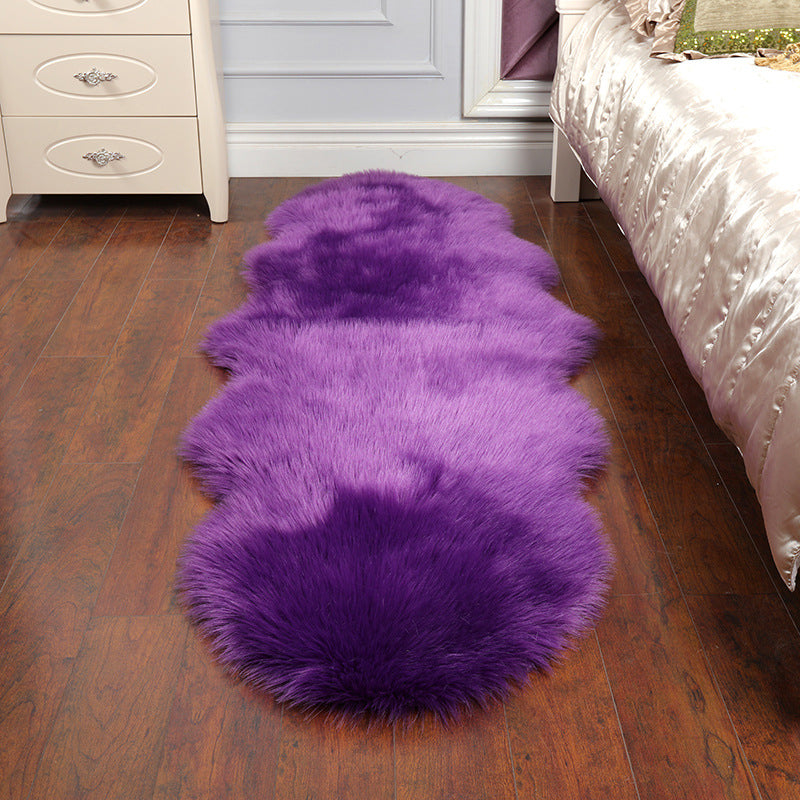 Alfombra interior contemporánea alfombra de alfombra irregular alfombra resistente a manchas para sala de estar para sala de estar