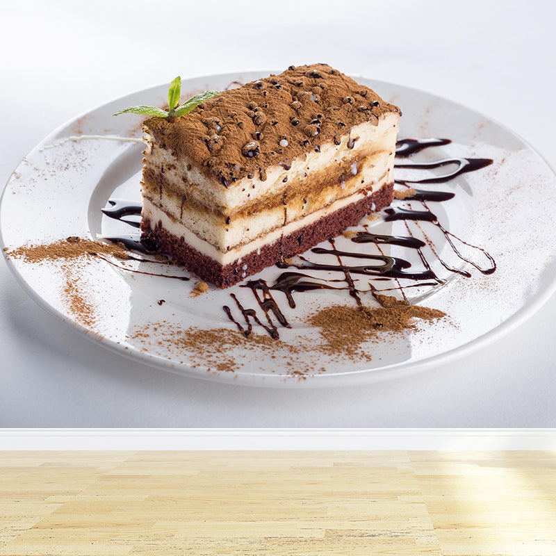 Cake Photography Mural Wallpaper Soft Color Contemporary Restaurant Wall Murals