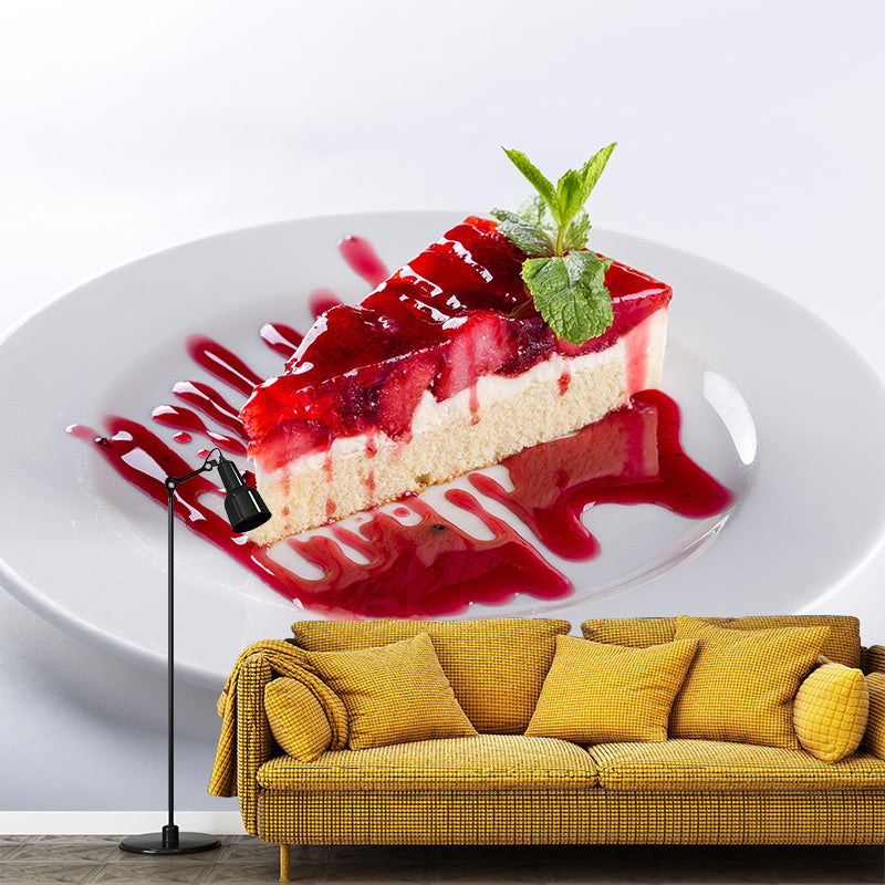 Cake Photography Mural Wallpaper Soft Color Contemporary Restaurant Wall Murals