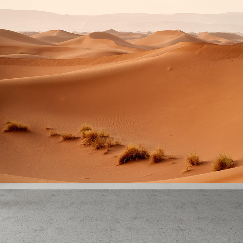 Big Desert Mural Wallpaper Moisture Resistant Modern Bedroom Wall Covering