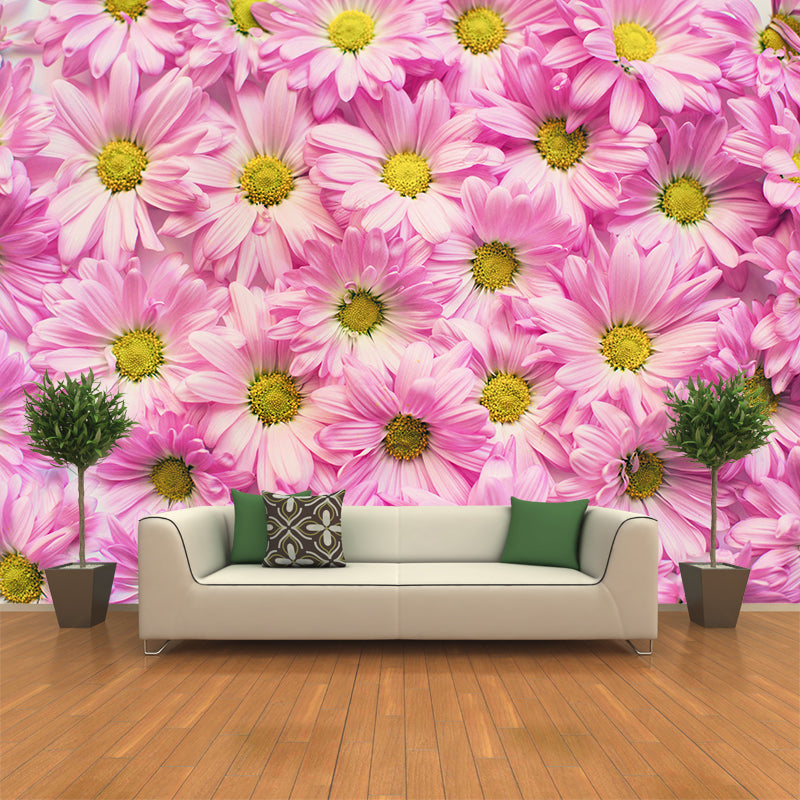 Photography Flower Mural Wallpaper Colorful Moisture Resistant Wallpaper