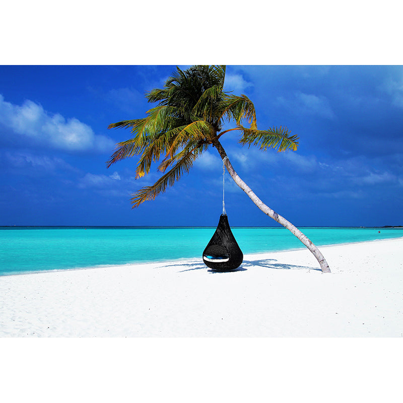 Beach Seascape Mural Wallpaper Modernist Wallpaper Wall Decoration for Bedroom Living Room