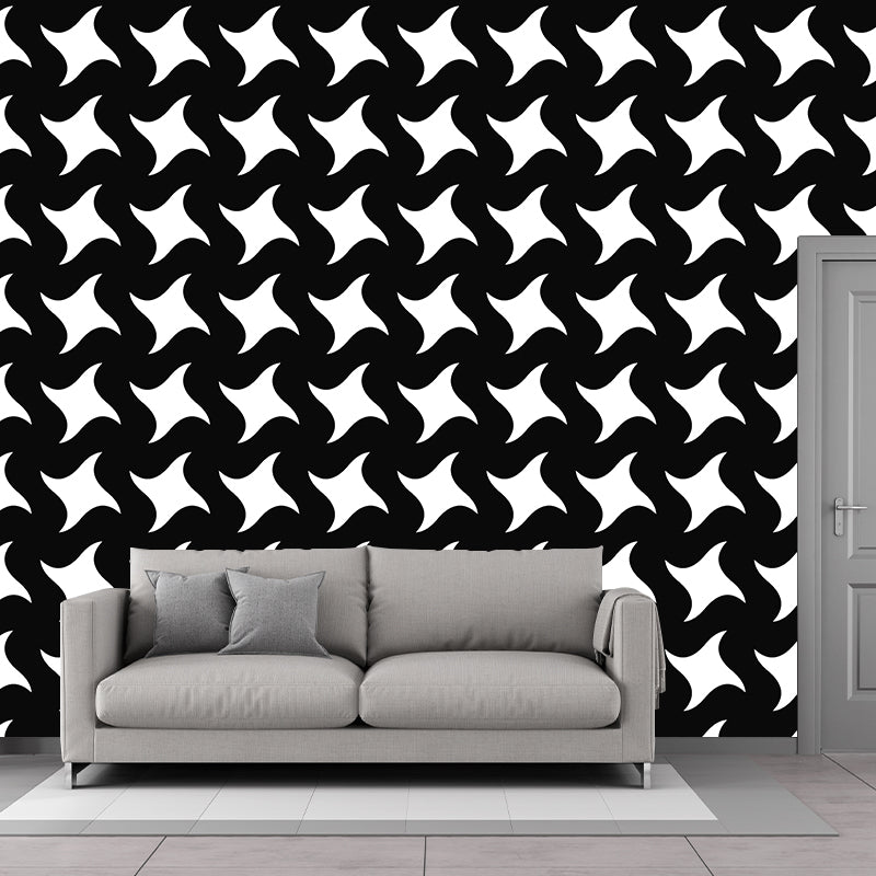Geometry Wall Mural Modern Wall Art for Adult Room,Various Sizes Wall Decor