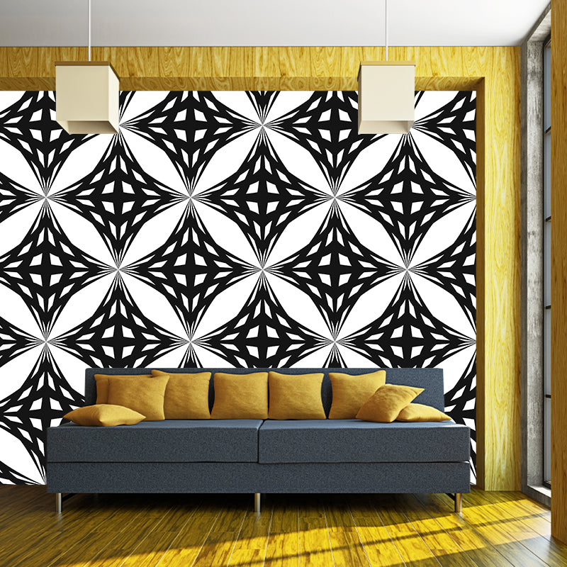 Geometry Wall Mural Modern Wall Art for Adult Room,Various Sizes Wall Decor