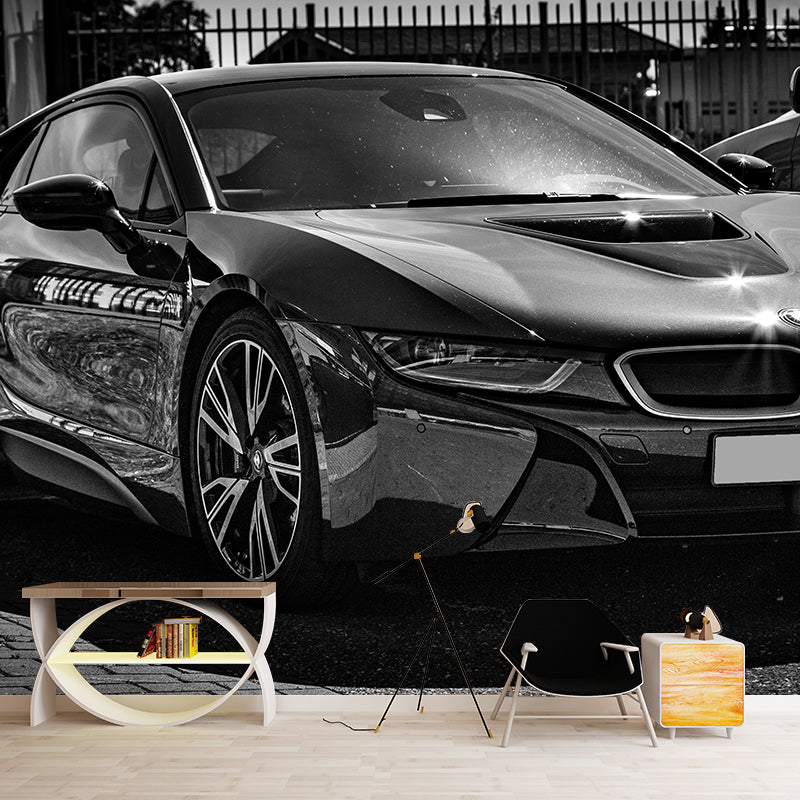 Transportation Mural Wallpaper for Decoration Industrial Art Home Decor