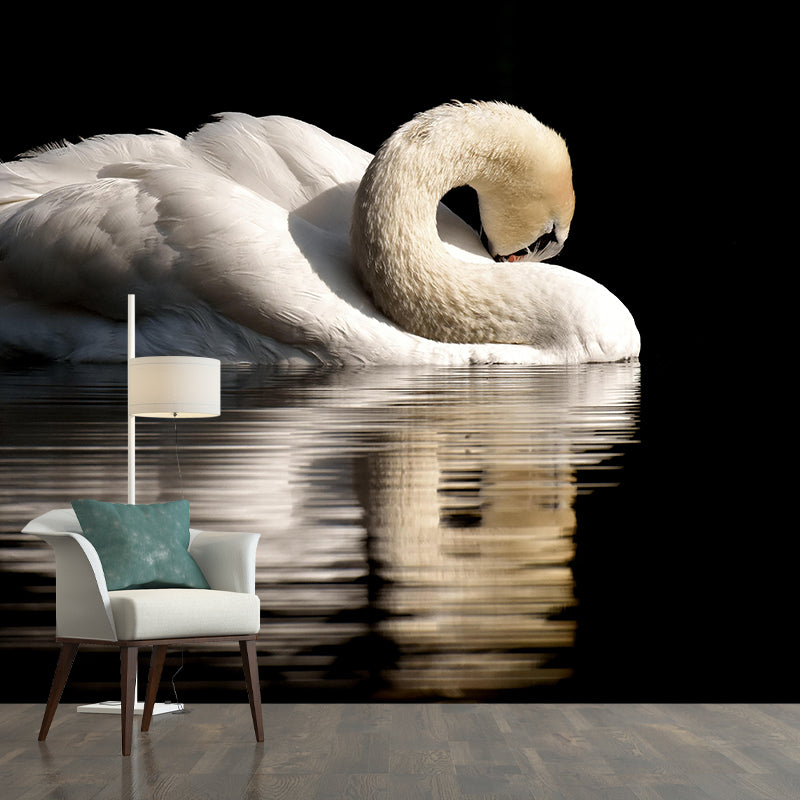 Photography Wall Mural Wild Animals Contemporary Wall Decor for Living Room