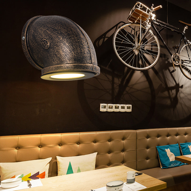 Rohrwand montierte Leuchte Industrie -Metallwandleuchten für das Restaurant