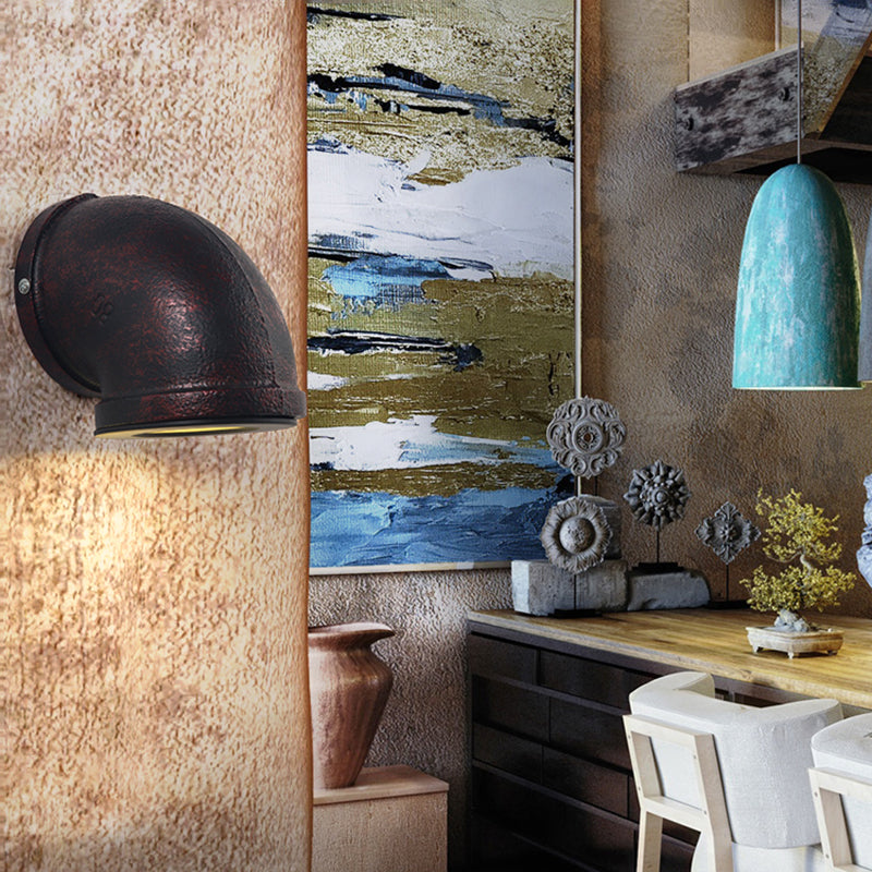 Rohrwand montierte Leuchte Industrie -Metallwandleuchten für das Restaurant