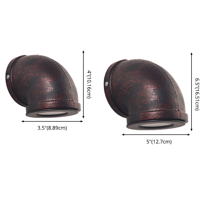 Rohrwand montierte Leuchte Industrie -Metallwandleuchten für das Restaurant