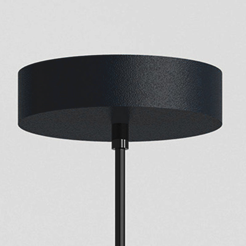 Minimalist LED Hanging Ceiling Light Metal 1-Light Linear Ceiling Pendant Light