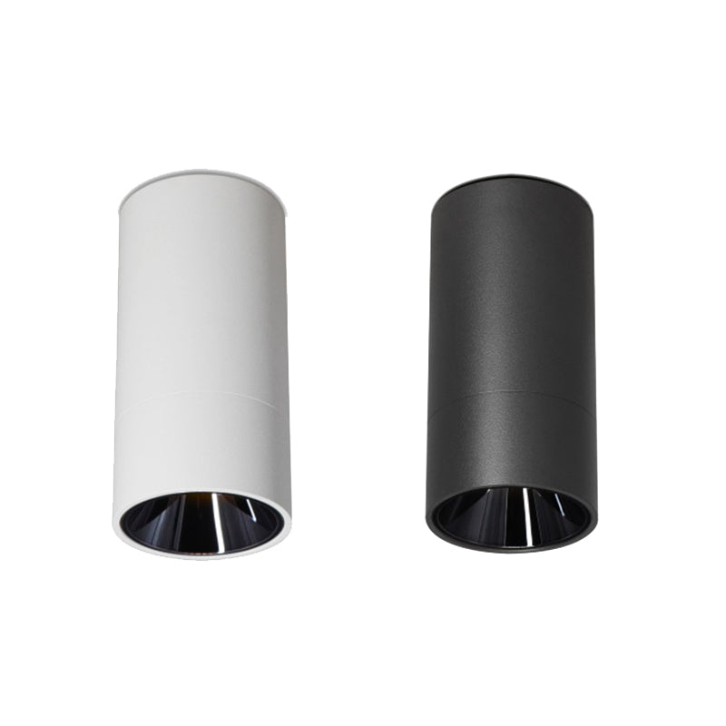 Minimalisme Aluminium LED-inbouwlamp Cilinderplafond Inbouwmontage