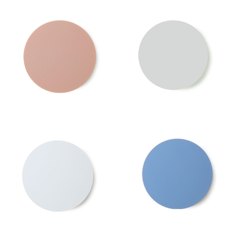 Metal Disc Wall Mount Lighting Modern Style LED Wall Sconce Lighting for Kids Bedroom