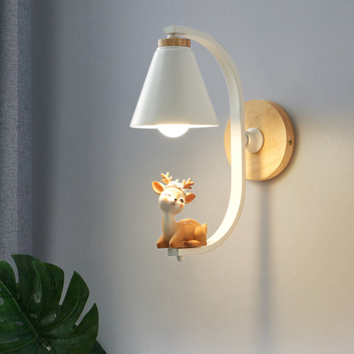Conical Kids Slaapkamer Wand SCONCE LICHTING METAL NORDISCHE STYL SCONCE LICTE FICUTUUR