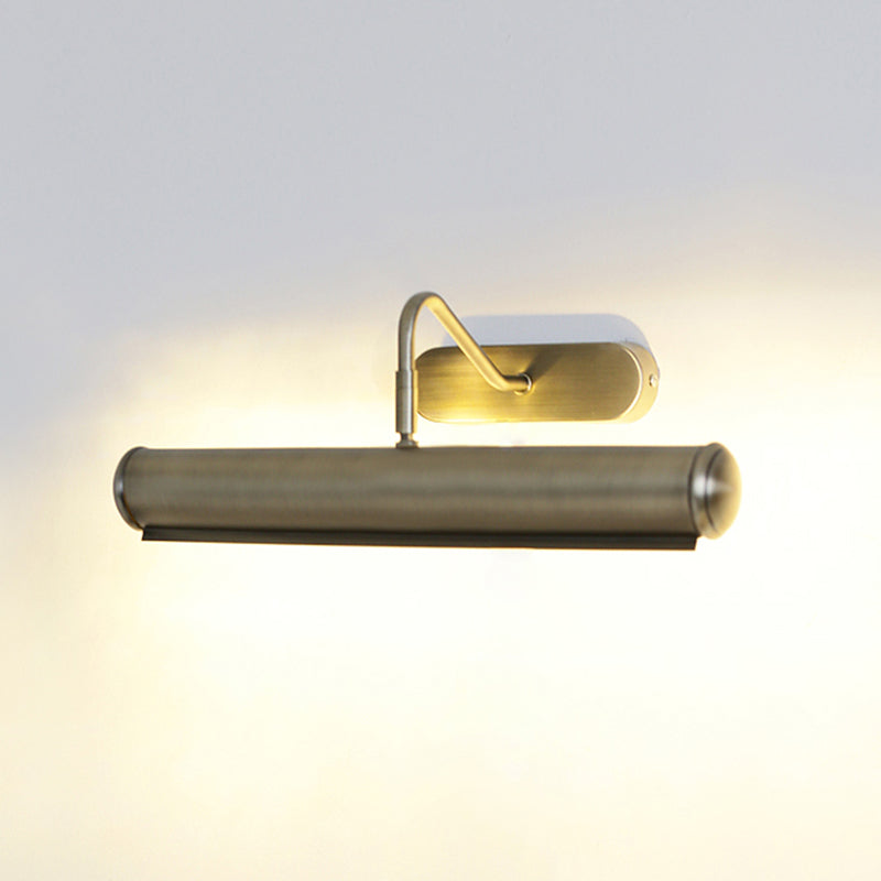 Vanité de cylindre traditionnelle lumières d'éclair en laiton Moup de montage pour salle de bain