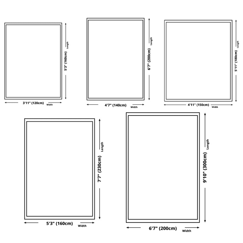 Apricot Abstract Indoor Rug Polyester Modern Carpet Non-Split Backing Rug for Living Room