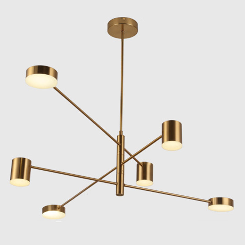 Funzione per illuminazione lampadario in metallo Starburst lampada a LEDELIE LED MODERNA