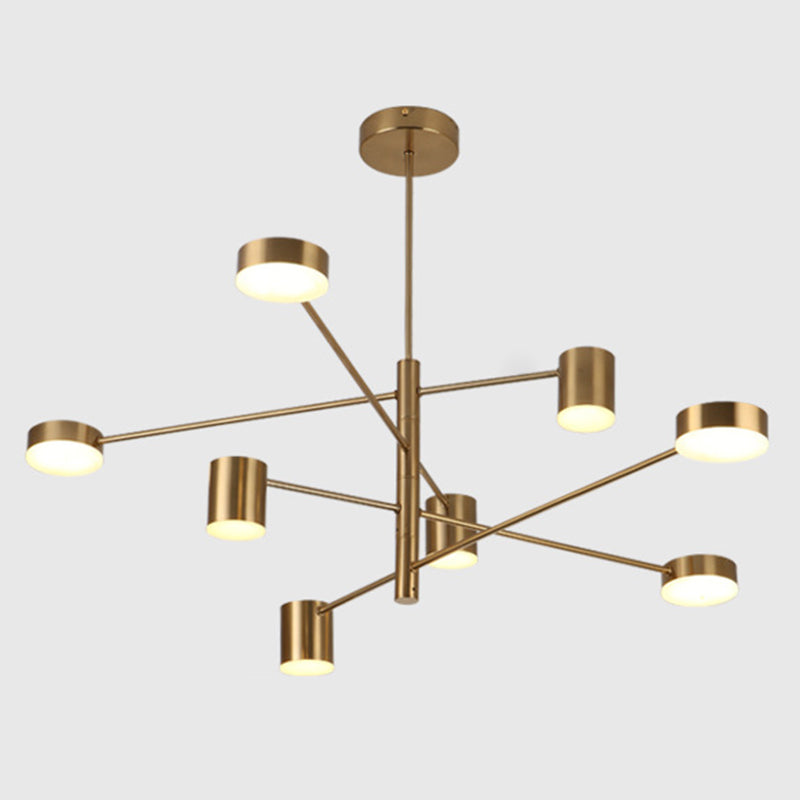 Funzione per illuminazione lampadario in metallo Starburst lampada a LEDELIE LED MODERNA