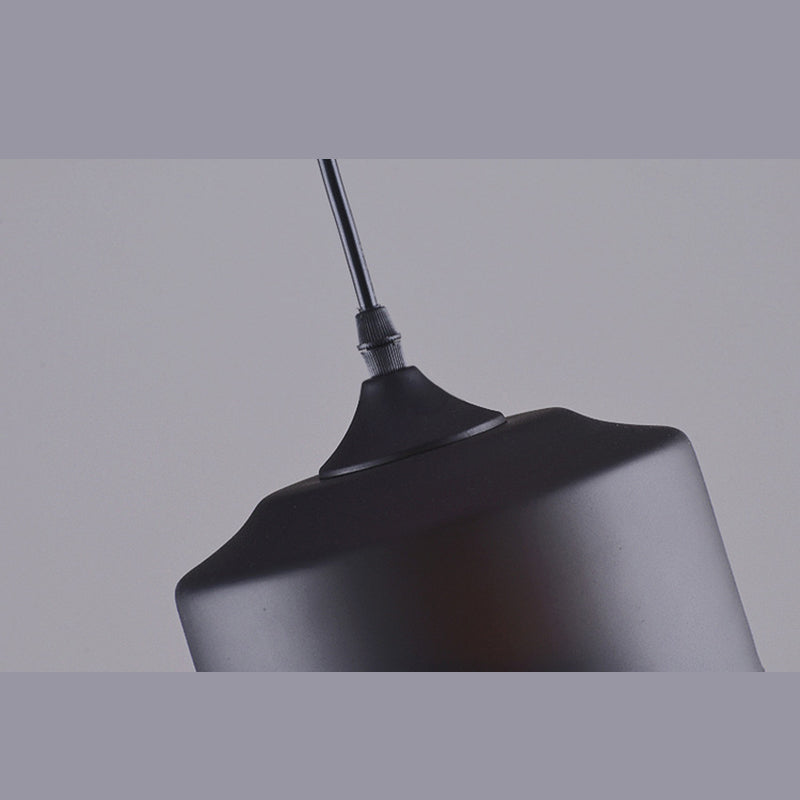 1 Light Pendant Light Fixture Industrial Glass Hanging Pendant Lights for Restaurant