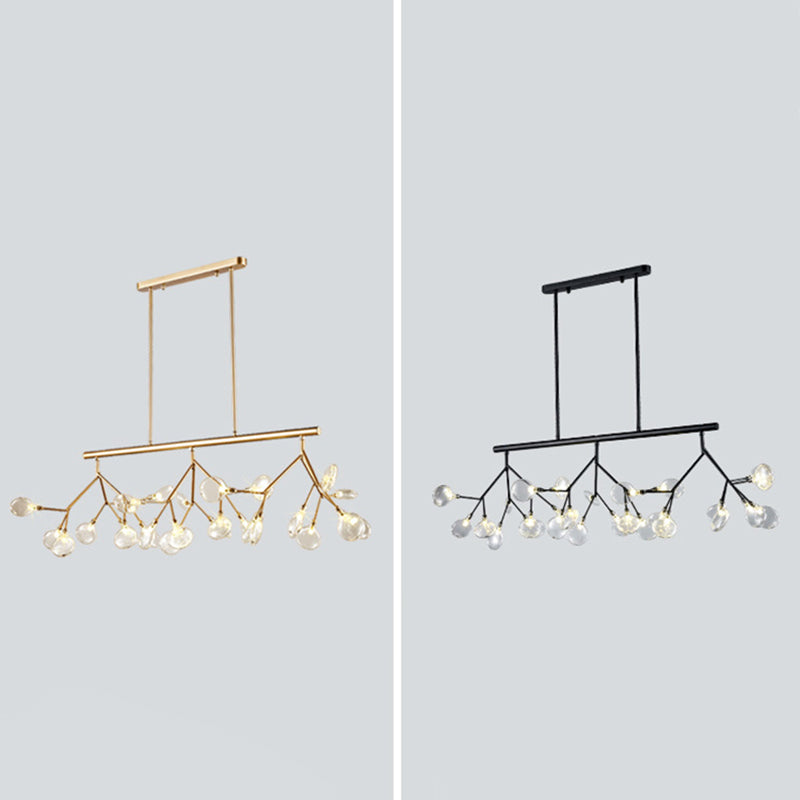 Modern Fireflies Island Lighting Fixture Metal Dinning Room Island Pendant Light