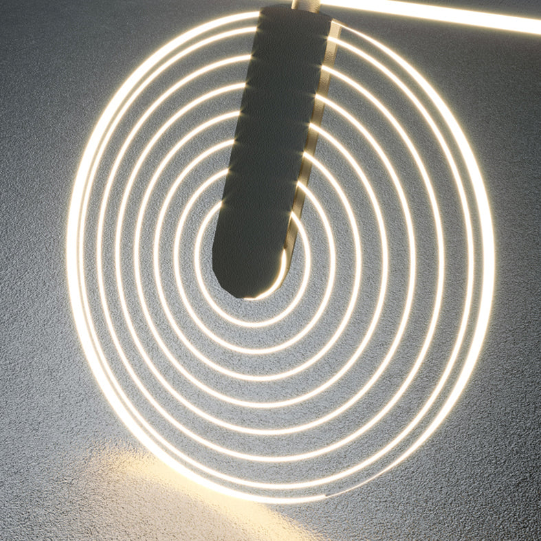 Impostazione dell'illuminazione del lampadario ombreggiato in metallo per la sala da pranzo