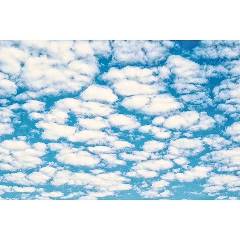 Minimalism Style Home Decor Blue Sky Mural Customized Wall Covering for Living Room