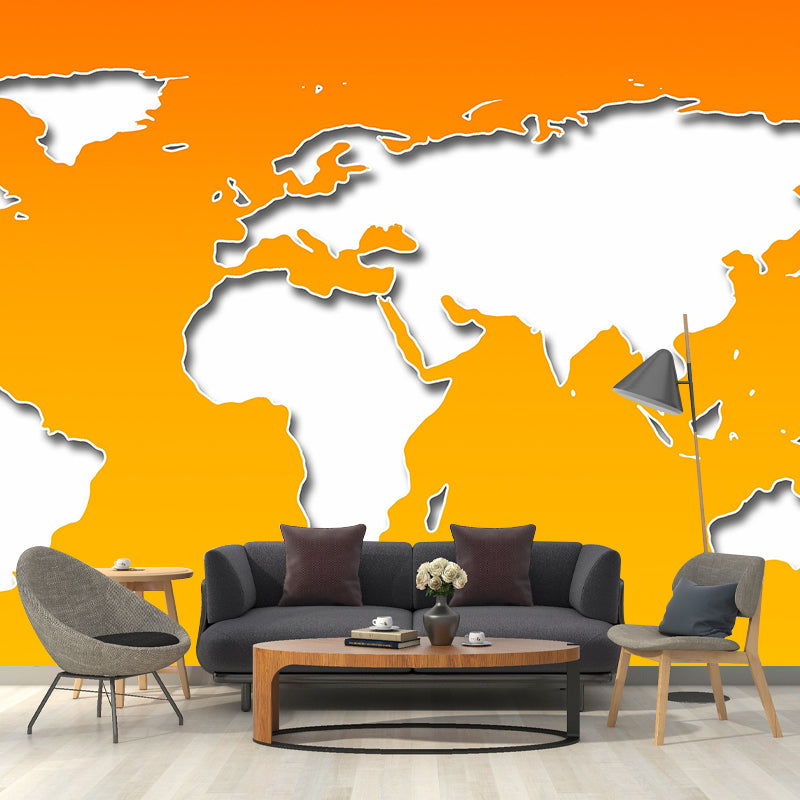 Continental Map Wall Murals Multiple Sizes Available Wall Covering for Bedroom