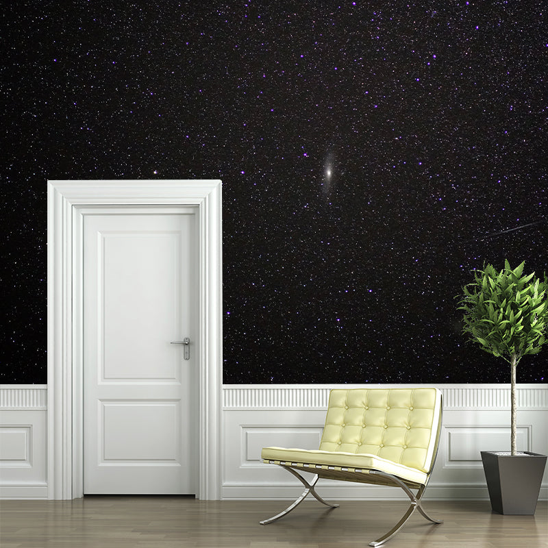 Dark Universe Wall Mural Modern Starry Sky Bedroom Living Room Wall Covering