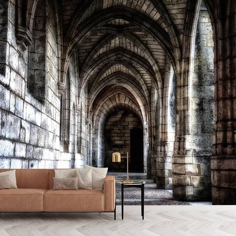 Photography Mural Wallpaper Eco-friendly Novelty Style Wall Covering for Fireplace