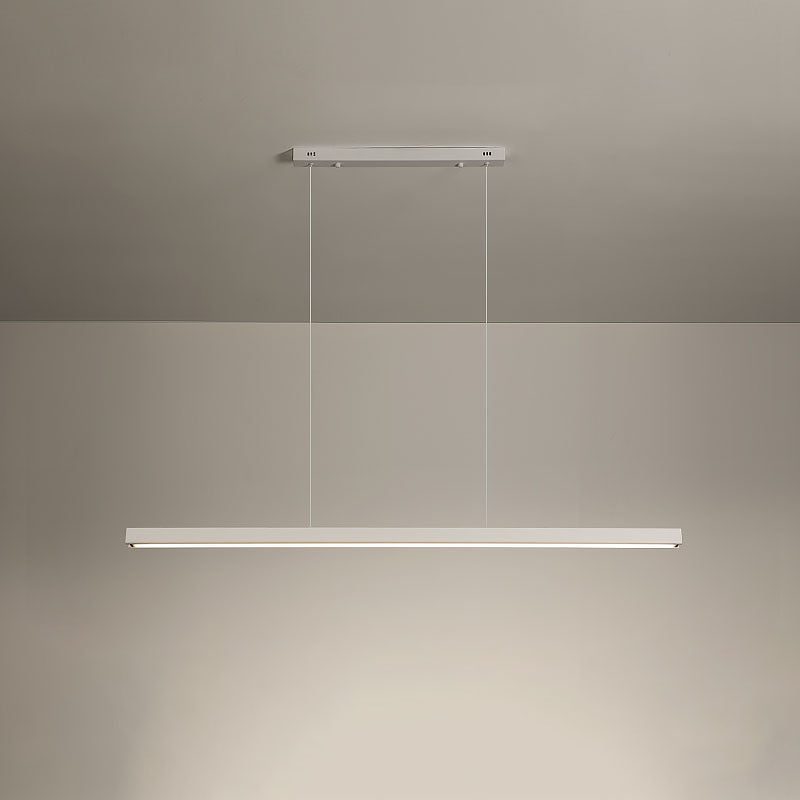 Luci a sospensione moderna contemporanea per l'illuminazione dell'isola lineare dell'isola della cucina