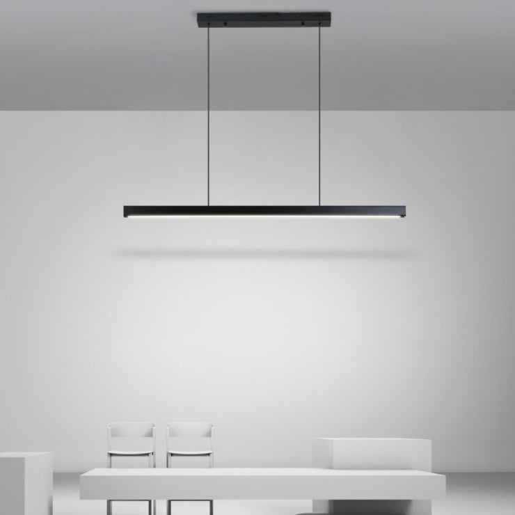 Luci a sospensione moderna contemporanea per l'illuminazione dell'isola lineare dell'isola della cucina