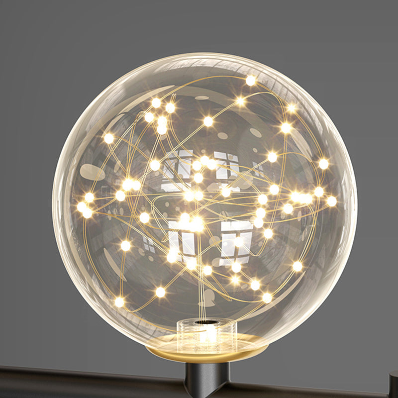 Silica Gel LED Island Light in Modern Creative Style Aluminium Linear Pendant Light for Dining Room