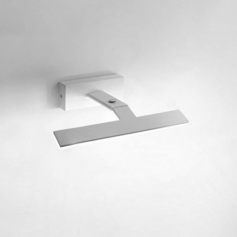 Moderne minimalistische LED -wandlamp Aluminium lineair verstelbaar wandlicht met acrylschaduw