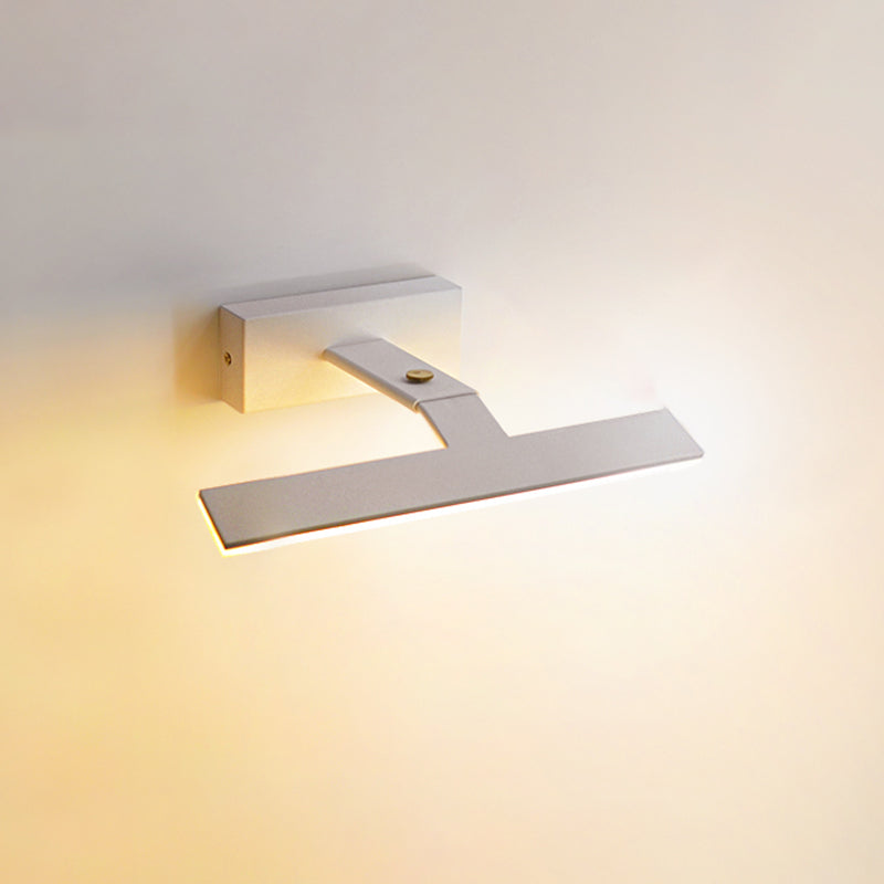 Moderne minimalistische LED -wandlamp Aluminium lineair verstelbaar wandlicht met acrylschaduw