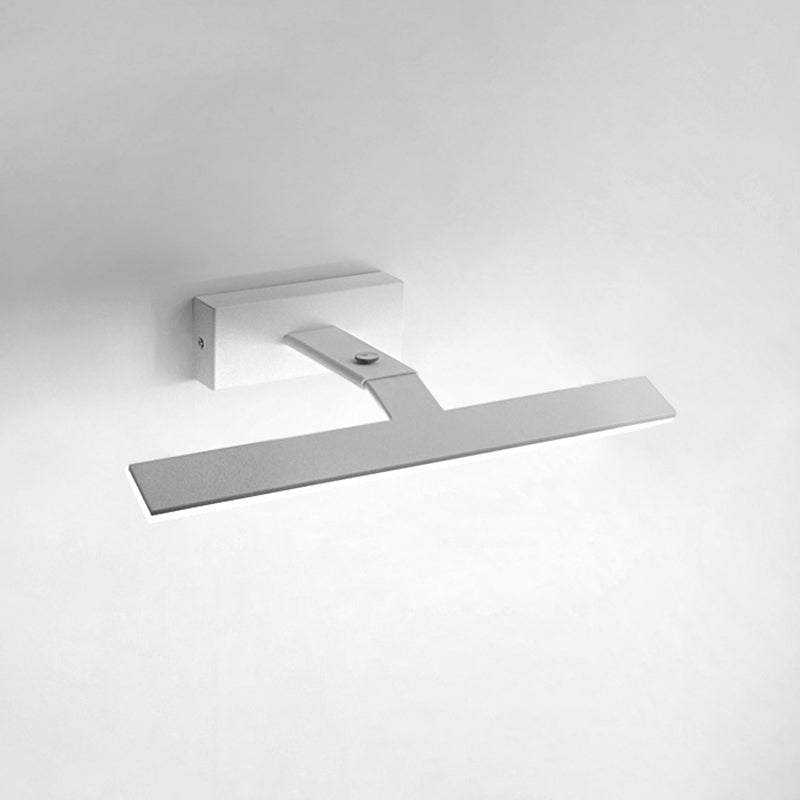 Moderne minimalistische LED -wandlamp Aluminium lineair verstelbaar wandlicht met acrylschaduw