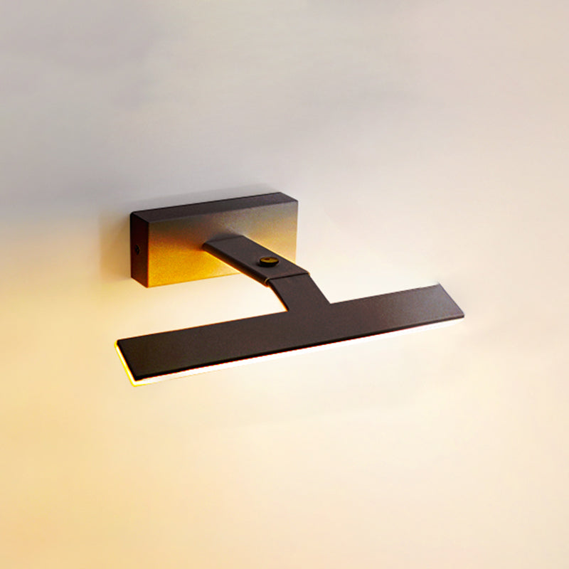 Moderne minimalistische LED -wandlamp Aluminium lineair verstelbaar wandlicht met acrylschaduw