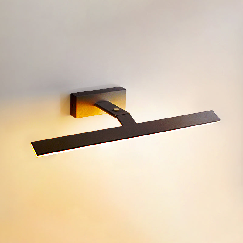 Moderne minimalistische LED -wandlamp Aluminium lineair verstelbaar wandlicht met acrylschaduw