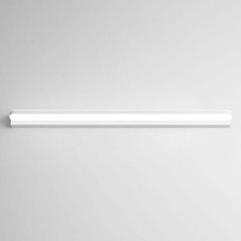 Contemporary Linear Wall Mounted Light Fixture 1-Light Sconce Light for Bathroom