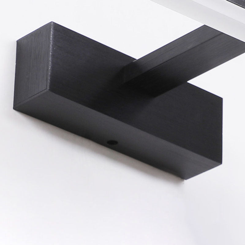 Acrylique linéaire de lampe murale applique minimalisme minimalisme luminaire luminaire pour la salle de bain