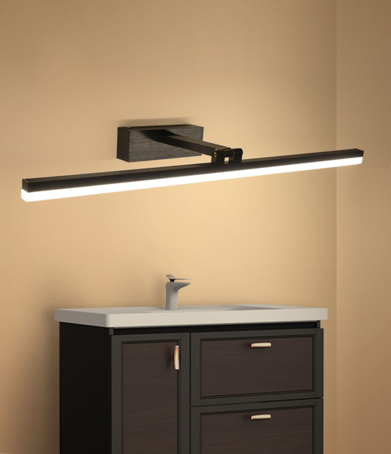 Acrylique linéaire de lampe murale applique minimalisme minimalisme luminaire luminaire pour la salle de bain