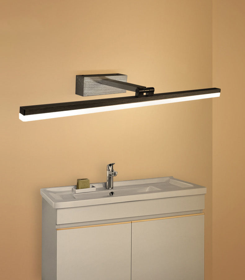 Acrylic Linear Wall Lamp Sconce Minimalism Sconce Light Fixture for Bathroom