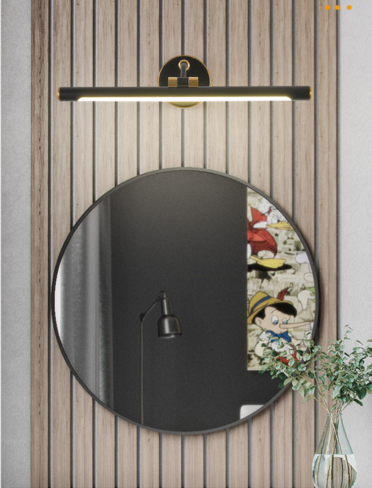 Luce contemporanea a parete a 1 luci a 1 luci a parete a parete lineare montata per il bagno