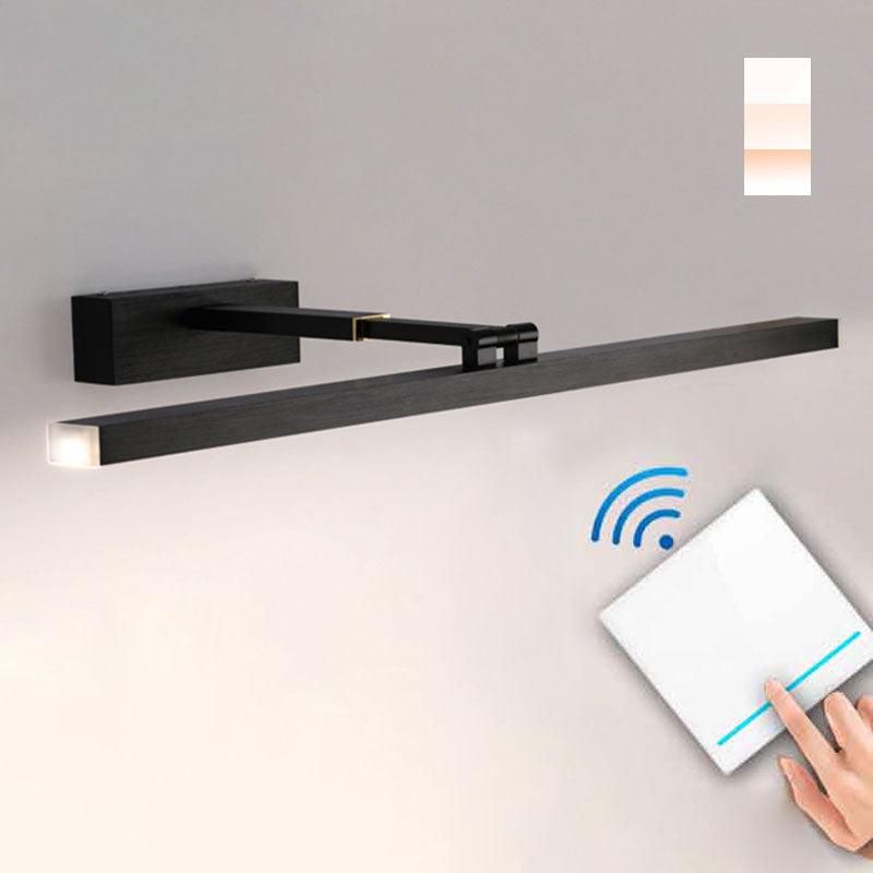 Moderne lineare Waschtischleuchten Acryl 1-Licht-Wandbeleuchtung für Badezimmer