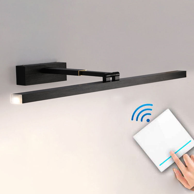 Moderne lineare Waschtischleuchten Acryl 1-Licht-Wandbeleuchtung für Badezimmer