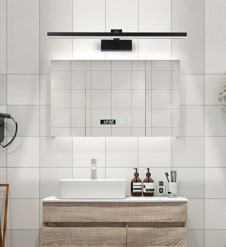 Moderne lineare Waschtischleuchten Acryl 1-Licht-Wandbeleuchtung für Badezimmer