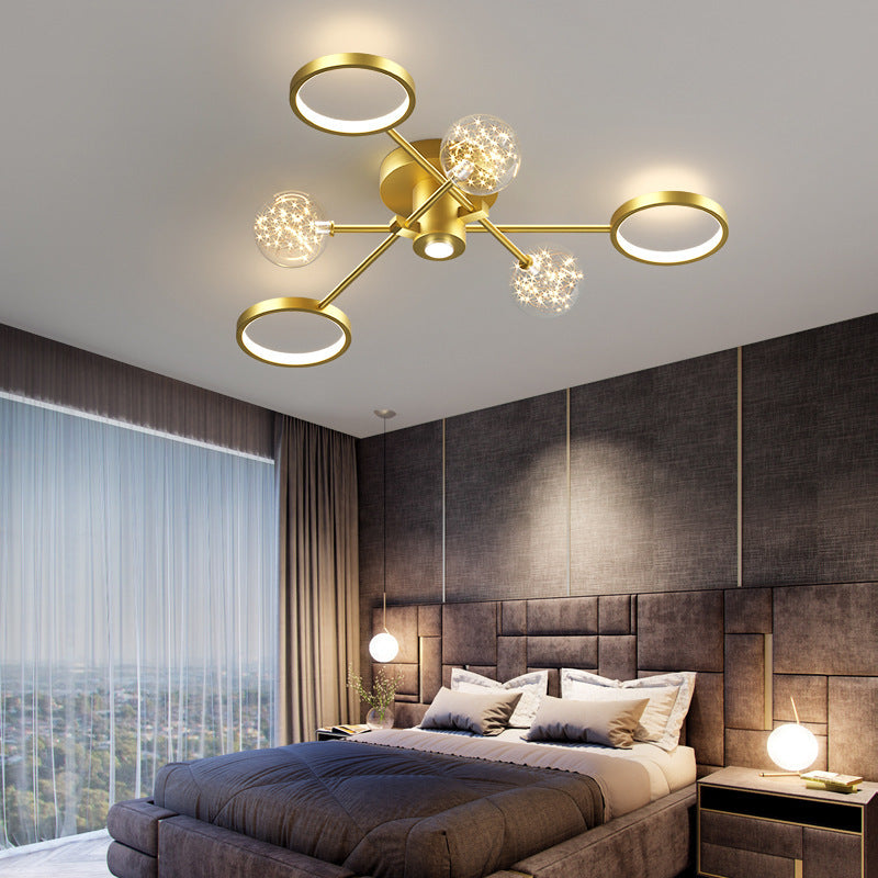 Spoetnik metalen halfverzonken plafondlamp Minimalistische stijl LED halfverzonken montageverlichting