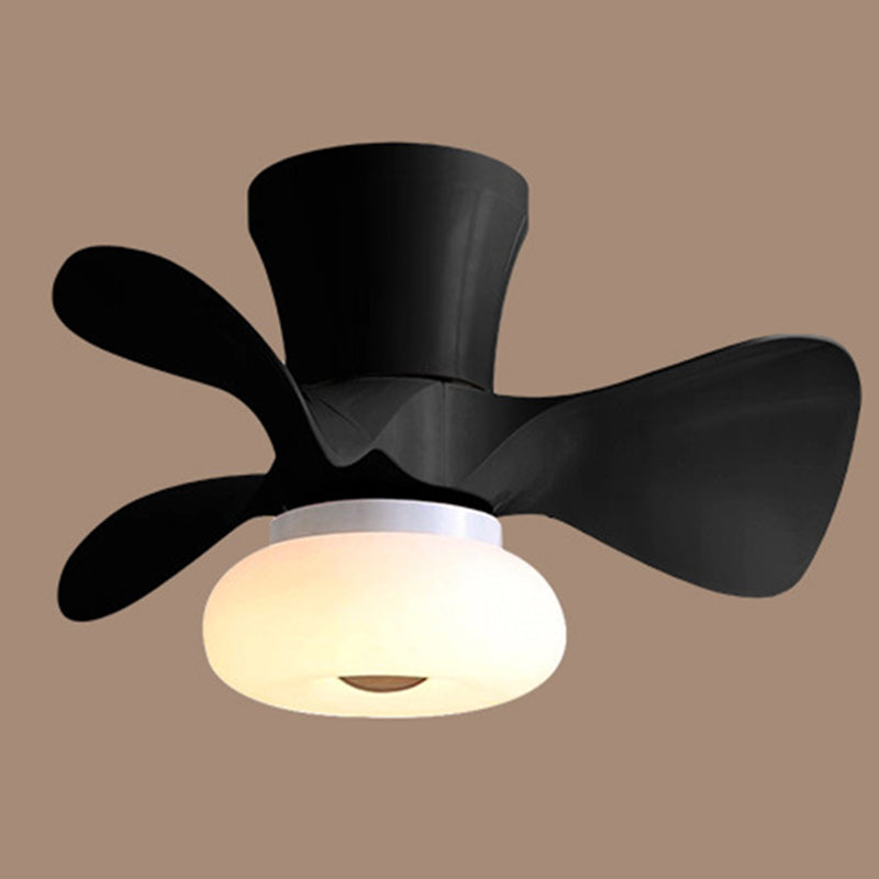 Macaron Round Hanging ventilador acrílico para niños acrílico dormitorio led semi rasgador de rubor