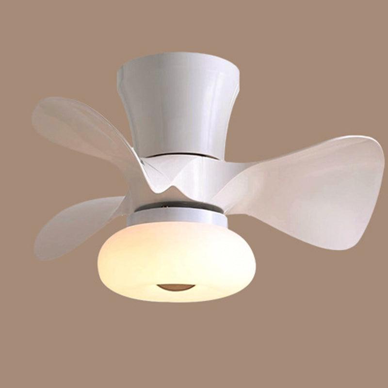 Macaron Round Hanging ventilador acrílico para niños acrílico dormitorio led semi rasgador de rubor